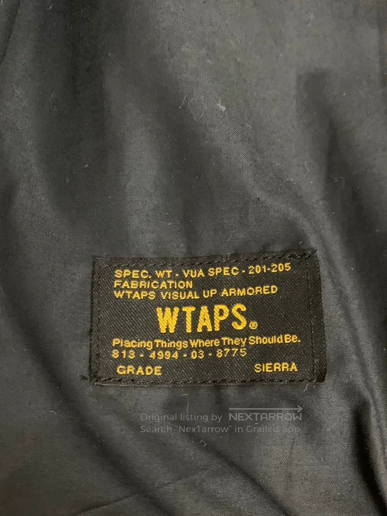 Wtaps Wtaps Black trench coat Size US M / EU 48-50 / 2 - 8 Thumbnail