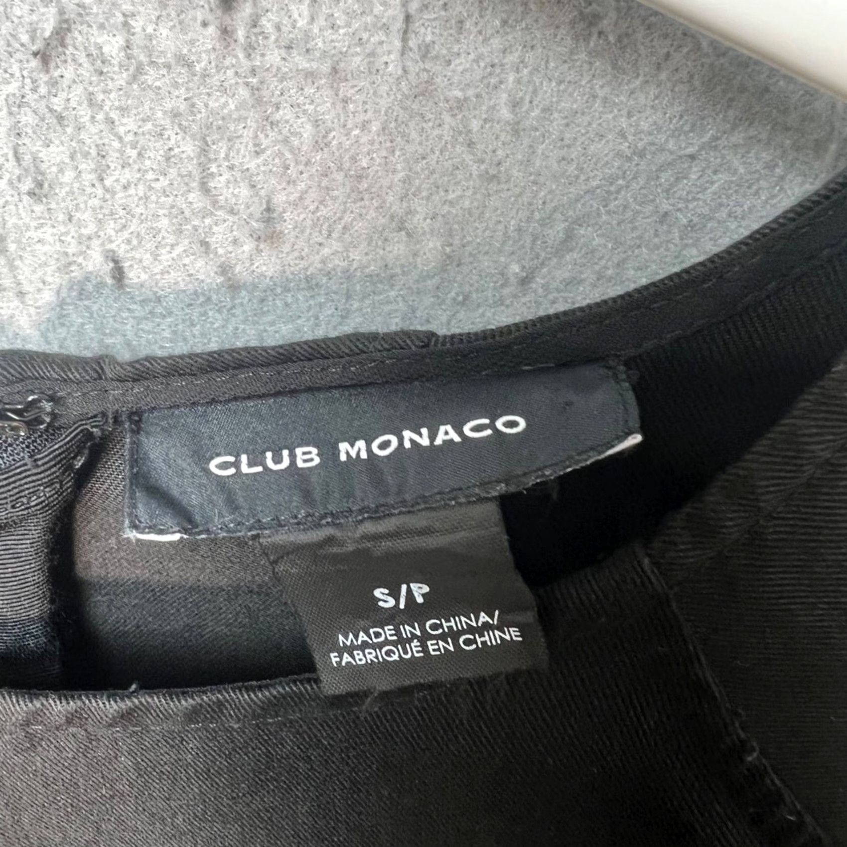 Club Monaco Club Monaco Womens Small Black Long Sleeve Blouse Tencel Lyocell Casual Shirt Size S / US 4 / IT 40 - 3 Thumbnail