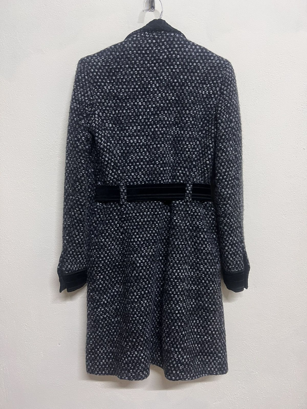 Dolce & Gabbana Dolce & Gabbana Women’s Wool Knit Tie-belted Coats Size XS / US 0-2 / IT 36-38 - 2 Thumbnail