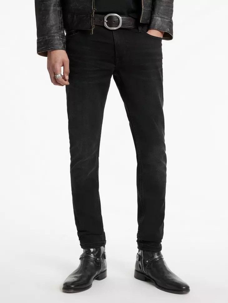 image of John Varvatos Conrad Denim J703. 30 in Black, Men's