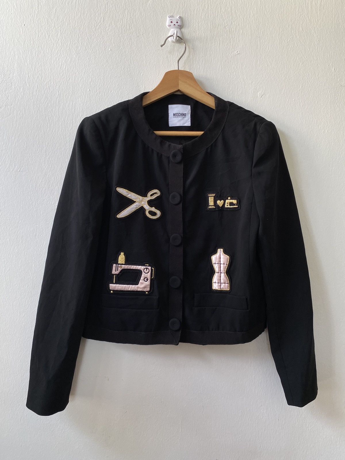 Moschino Moschino Cheap And Chic Button Jacket Size M / US 6-8 / IT 42-44 - 1 Thumbnail