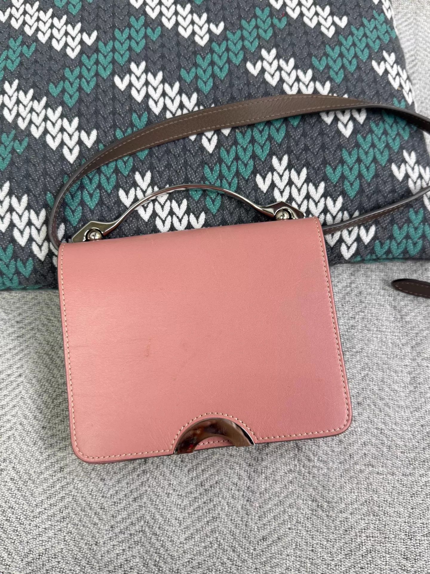 Moynat Moynat Pink Handbag Shoulder/Crossbody Size ONE SIZE - 1 Thumbnail