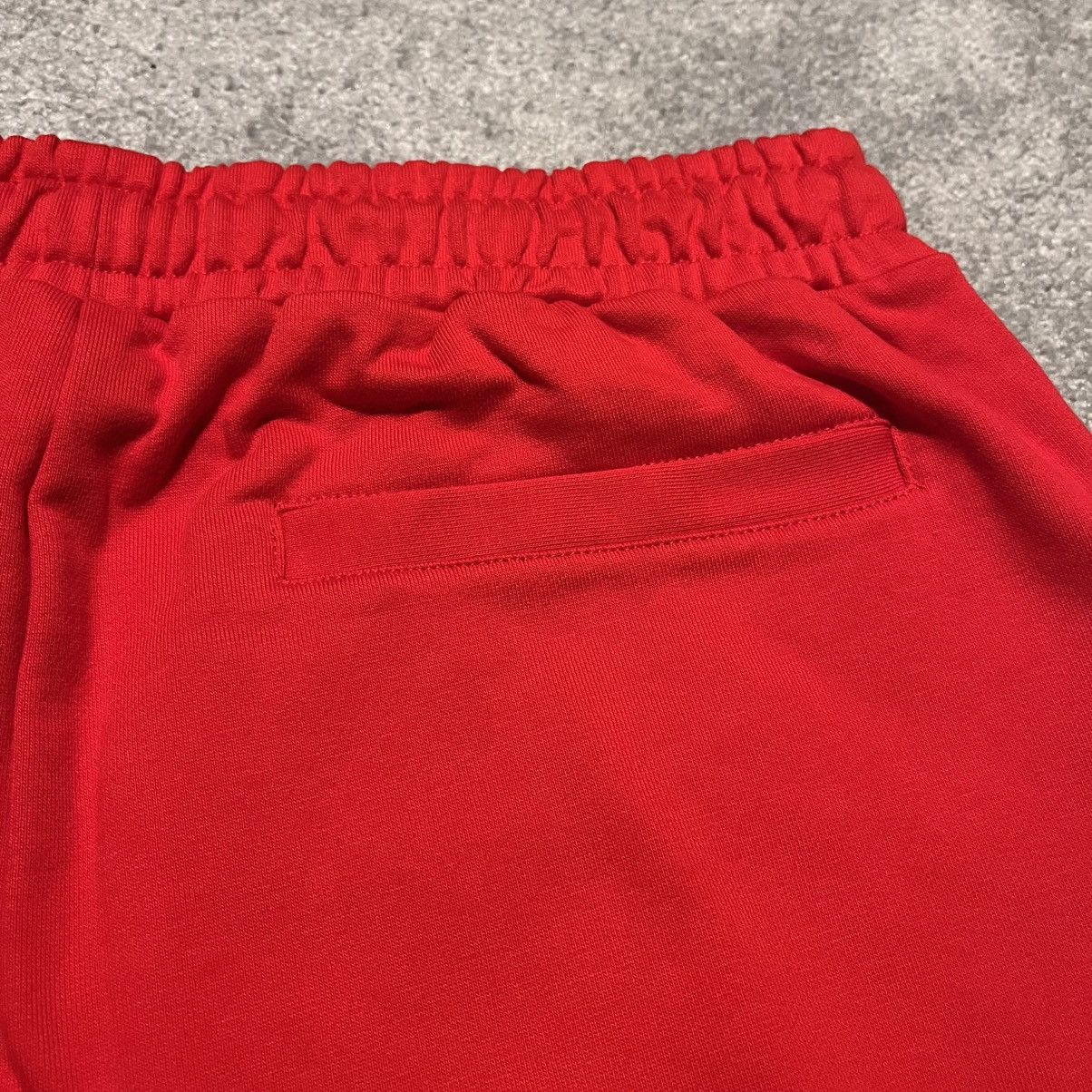 Plague Boulevard New Lil Darkie Small Dark One Cartoon Cross Red Sweat Shorts Size US 32 / EU 48 - 5 Thumbnail