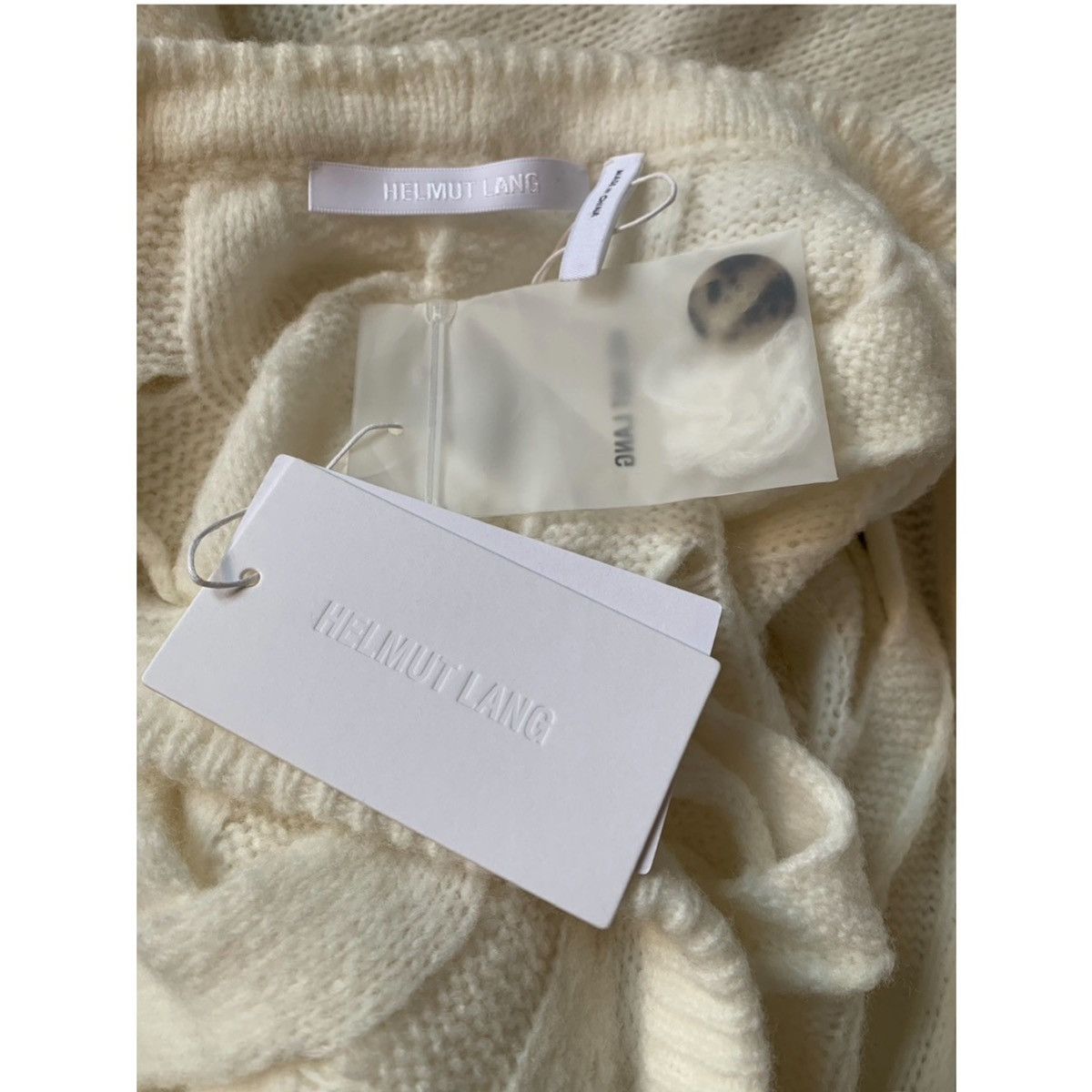Helmut Lang HELMUT LANG CUT OUT CARDIGAN Size US M / EU 48-50 / 2 - 22 Thumbnail