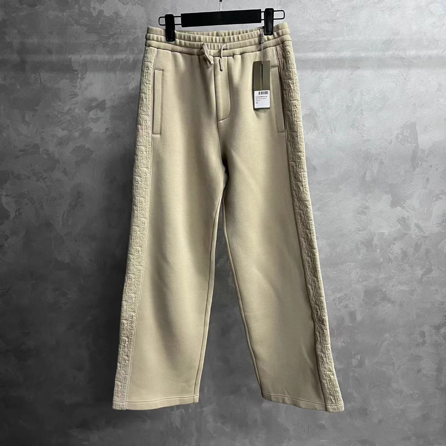 Dior Dior Beige Drawstring Waist Casual Pants XS Size US 26 / EU 42 - 1 Thumbnail