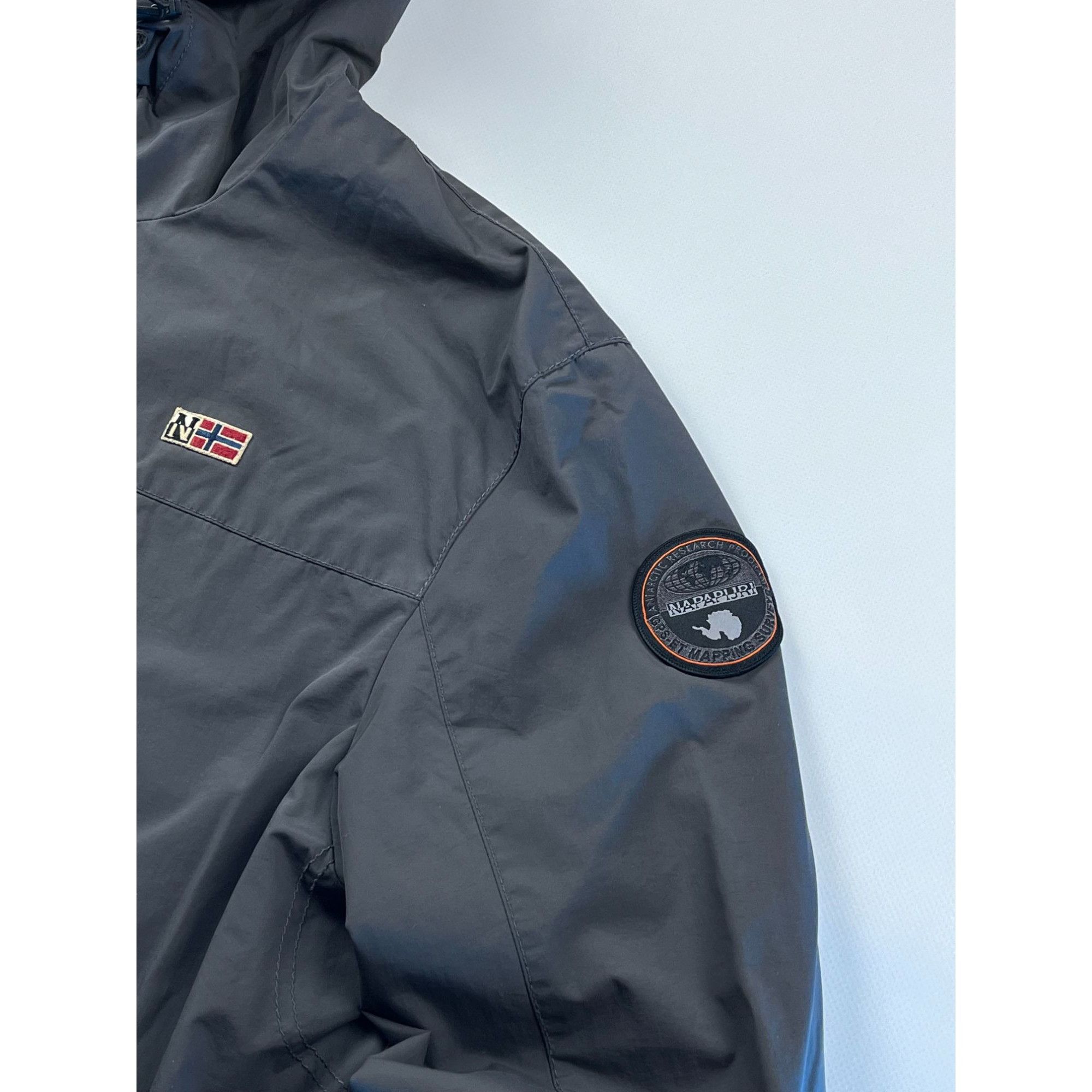 Napapijri Napapijri Hooded Windbreaker RainJacket Size US XL / EU 56 / 4 - 2 Thumbnail