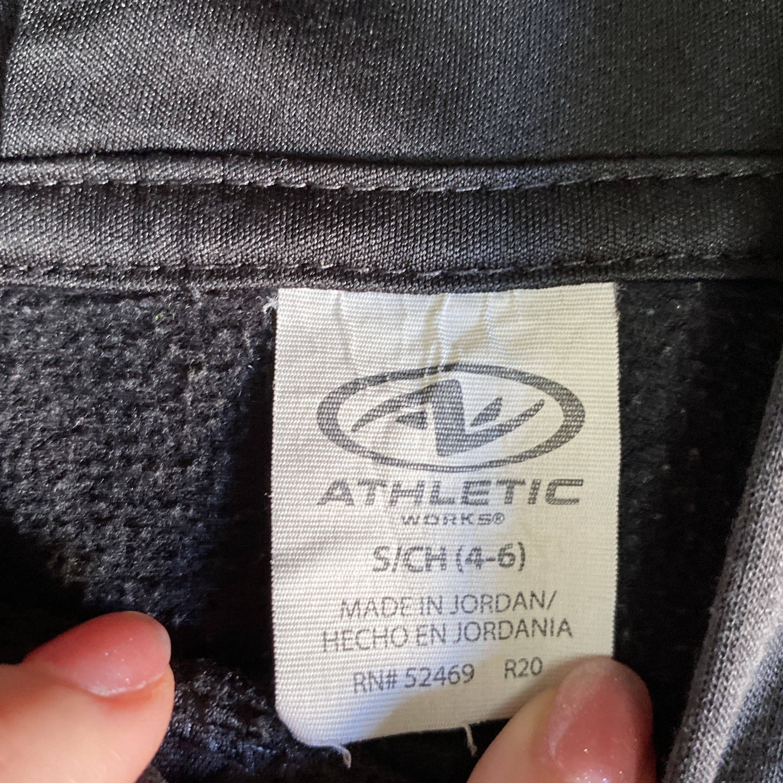 Athletic Works Athletic Works Black Pullover Hoodie Lined Kangaroo Pocket Size S / US 4 / IT 40 - 8 Thumbnail