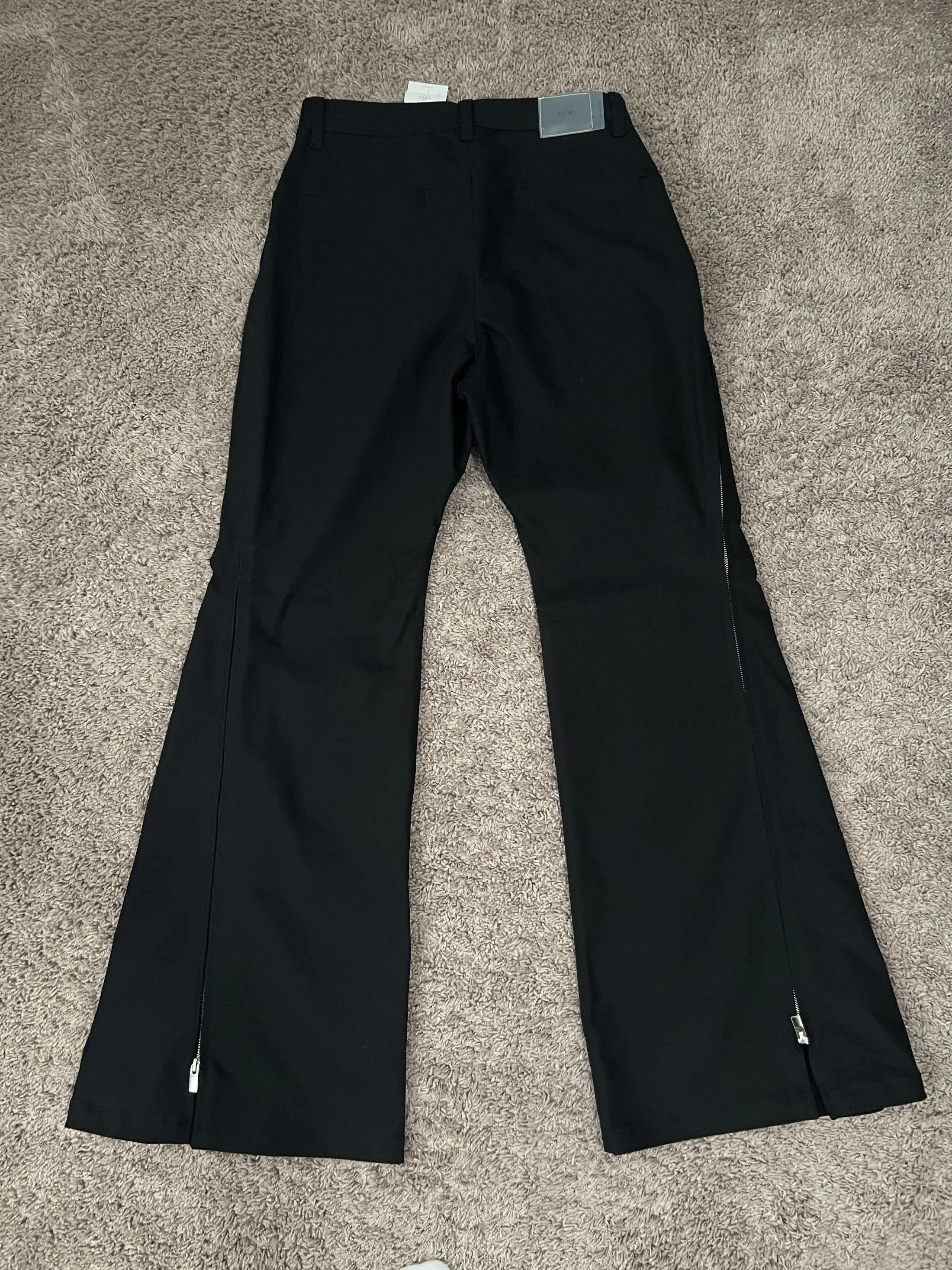 Other VEIN Flared Zippered Black Trousers Size US 31 - 4 Thumbnail