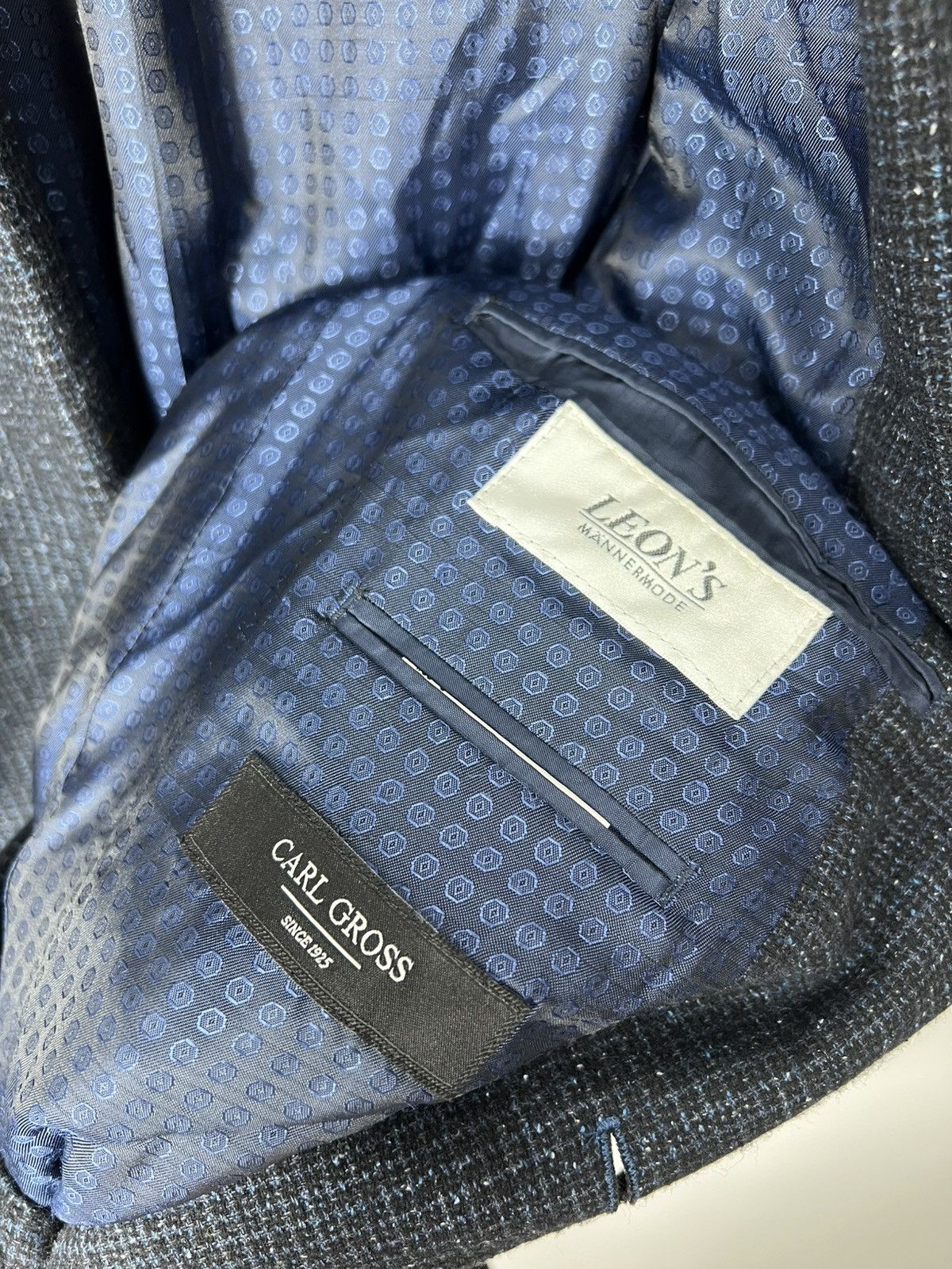 Vintage Vintage luxury Carl Gross 2 Buttons Blazer Size 42R Size 42R - 10 Thumbnail