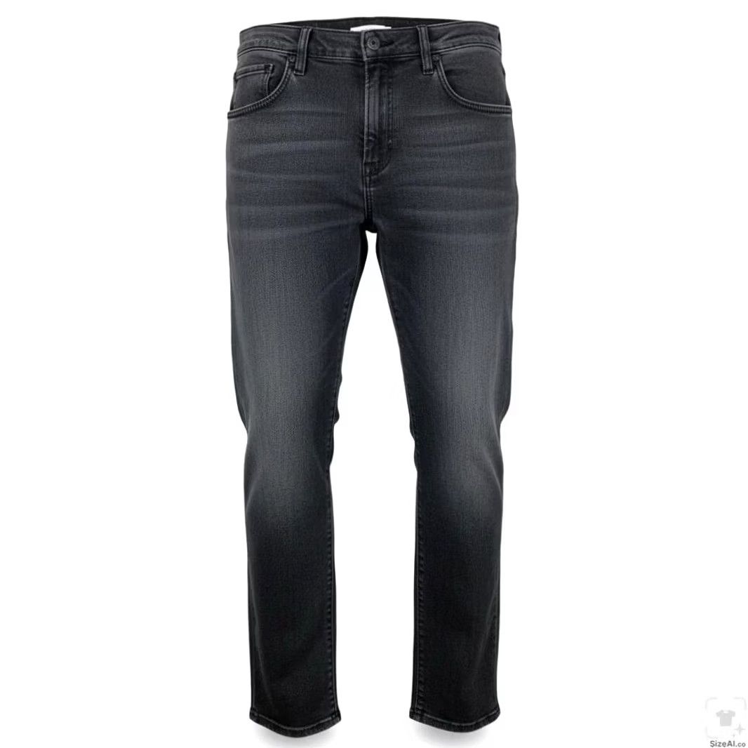 Lucky Brand Lucky Brand Mens Jeans 36x32 Gray Charcoal Wash Slim Skinny Zip Fly Size US 36 / EU 52 - 2 Thumbnail