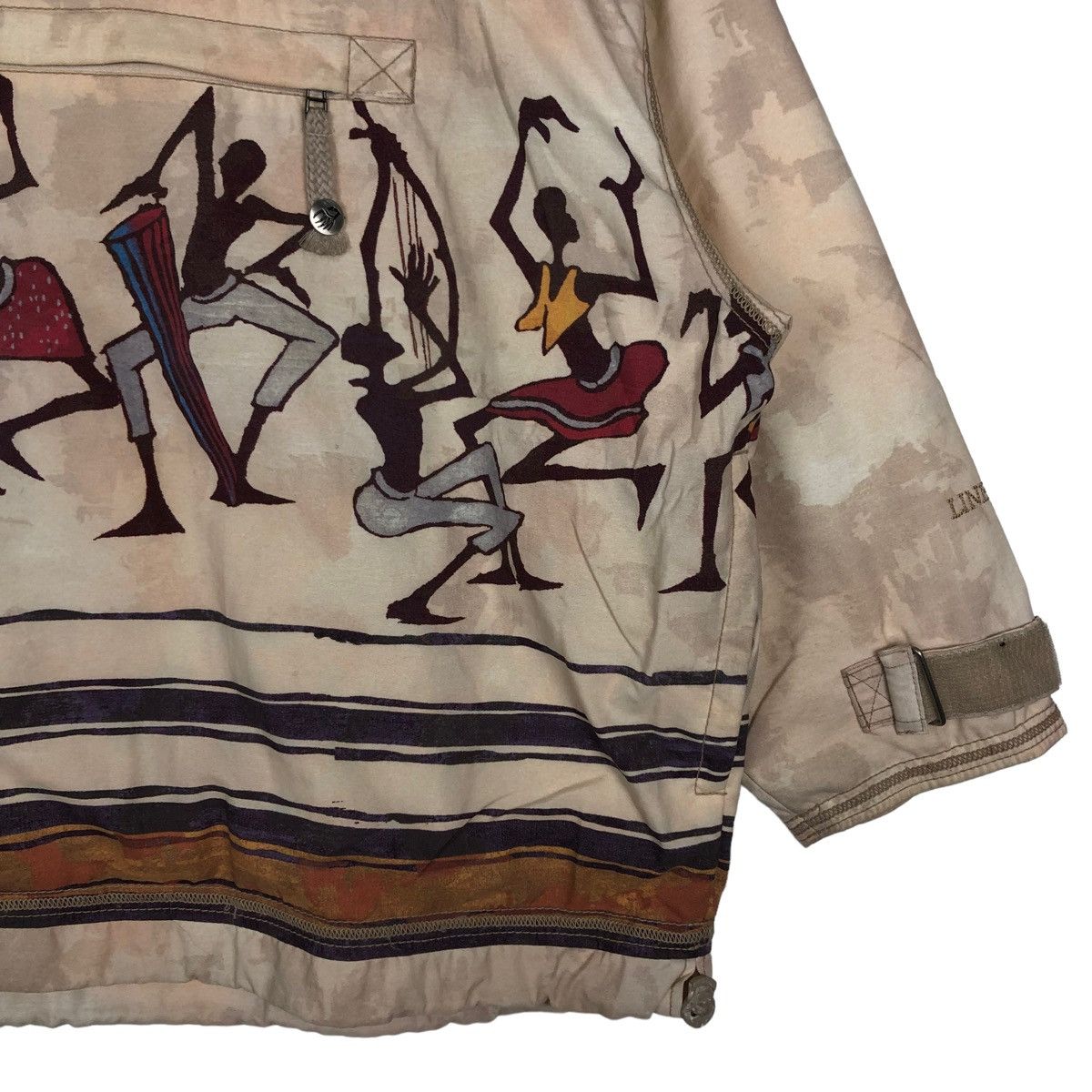 Japanese Brand 🔥VTG ANORAK HUNTING JACKET NAVAJO DESIGN LINEA PALIO ITALY Size US L / EU 52-54 / 3 - 6 Thumbnail