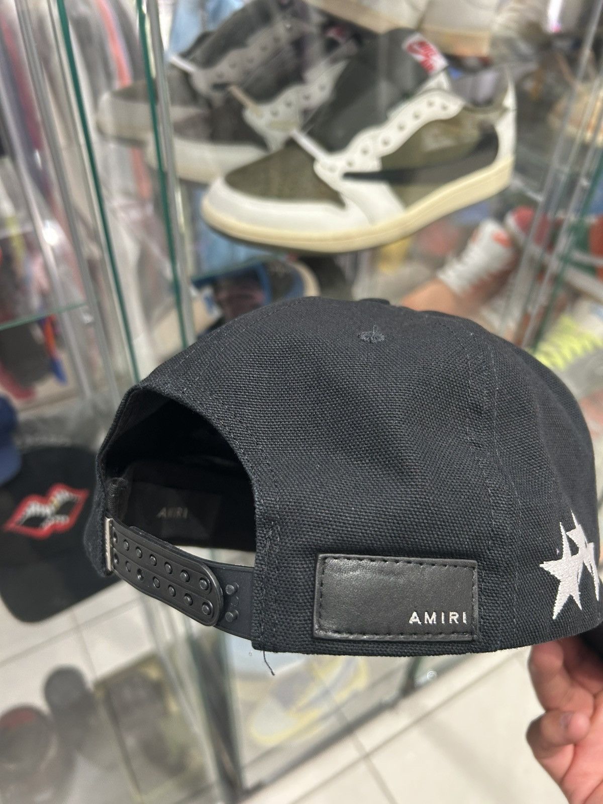 Amiri Amiri Stars MA Canvas hat black Size ONE SIZE - 3 Thumbnail
