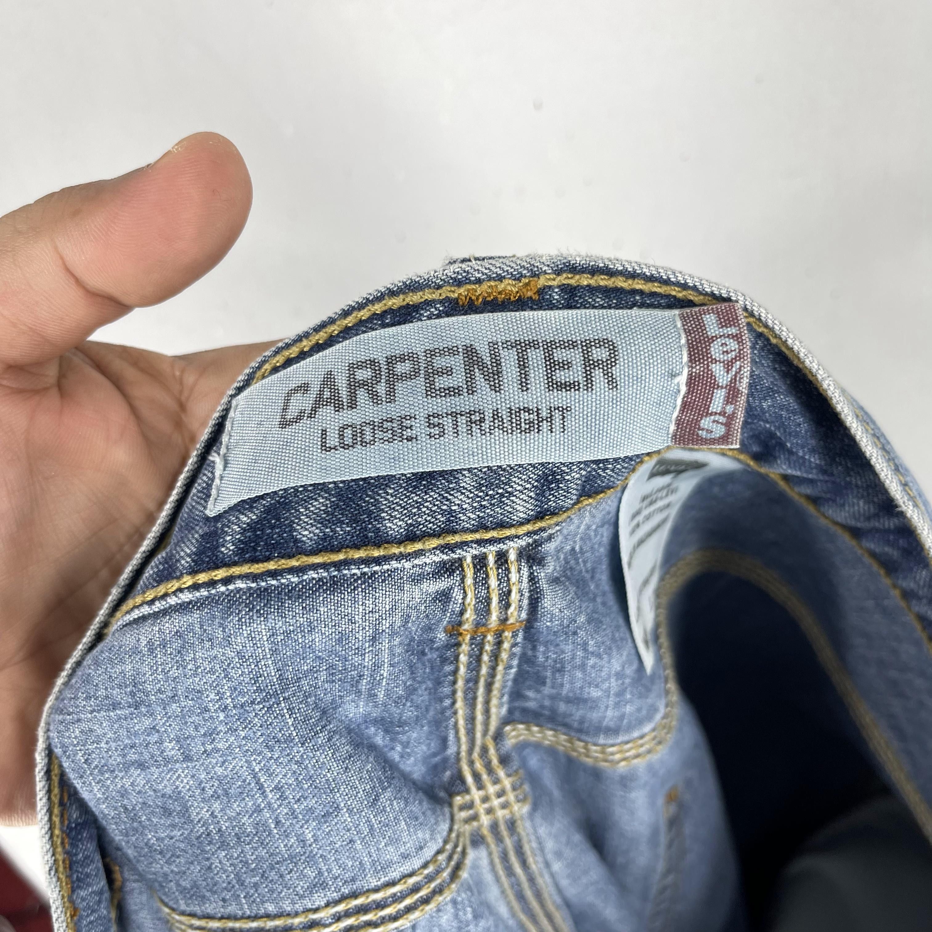 Levi's × Vintage Vintage Distressed Levis Carpenter Multi Pocket Jeans Size US 36 / EU 52 - 5 Thumbnail
