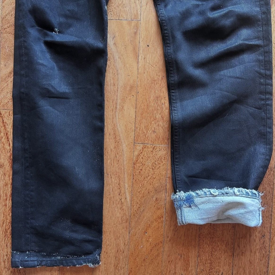 Maison Margiela Maison Margiela AW99 Artisanal Painted Denim Size US 28 / EU 44 - 6 Thumbnail