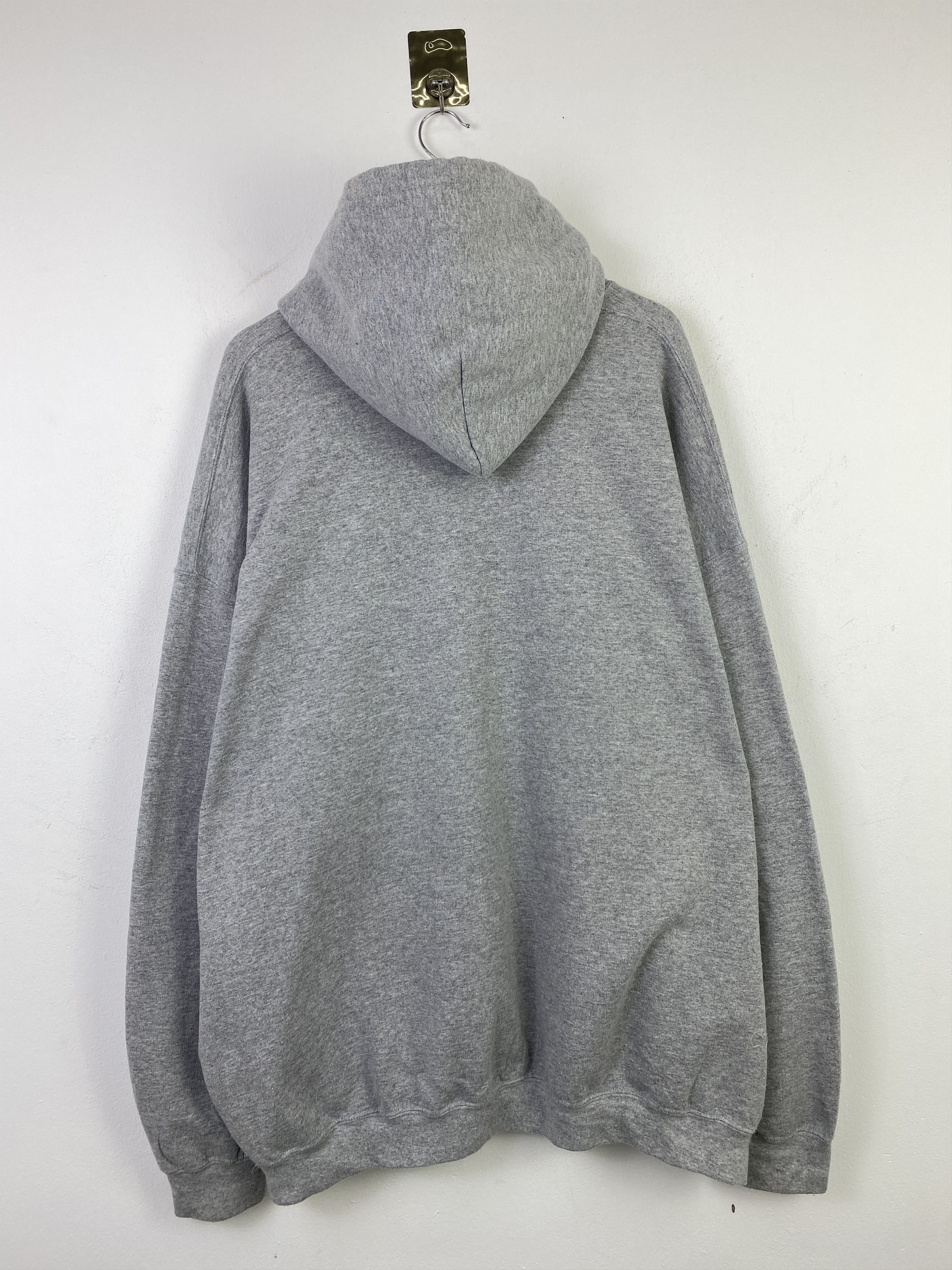 Gildan Vintage Gildan Plain Pullover Oversized Hoodie SH0395 Size US XXL / EU 58 / 5 - 3 Thumbnail