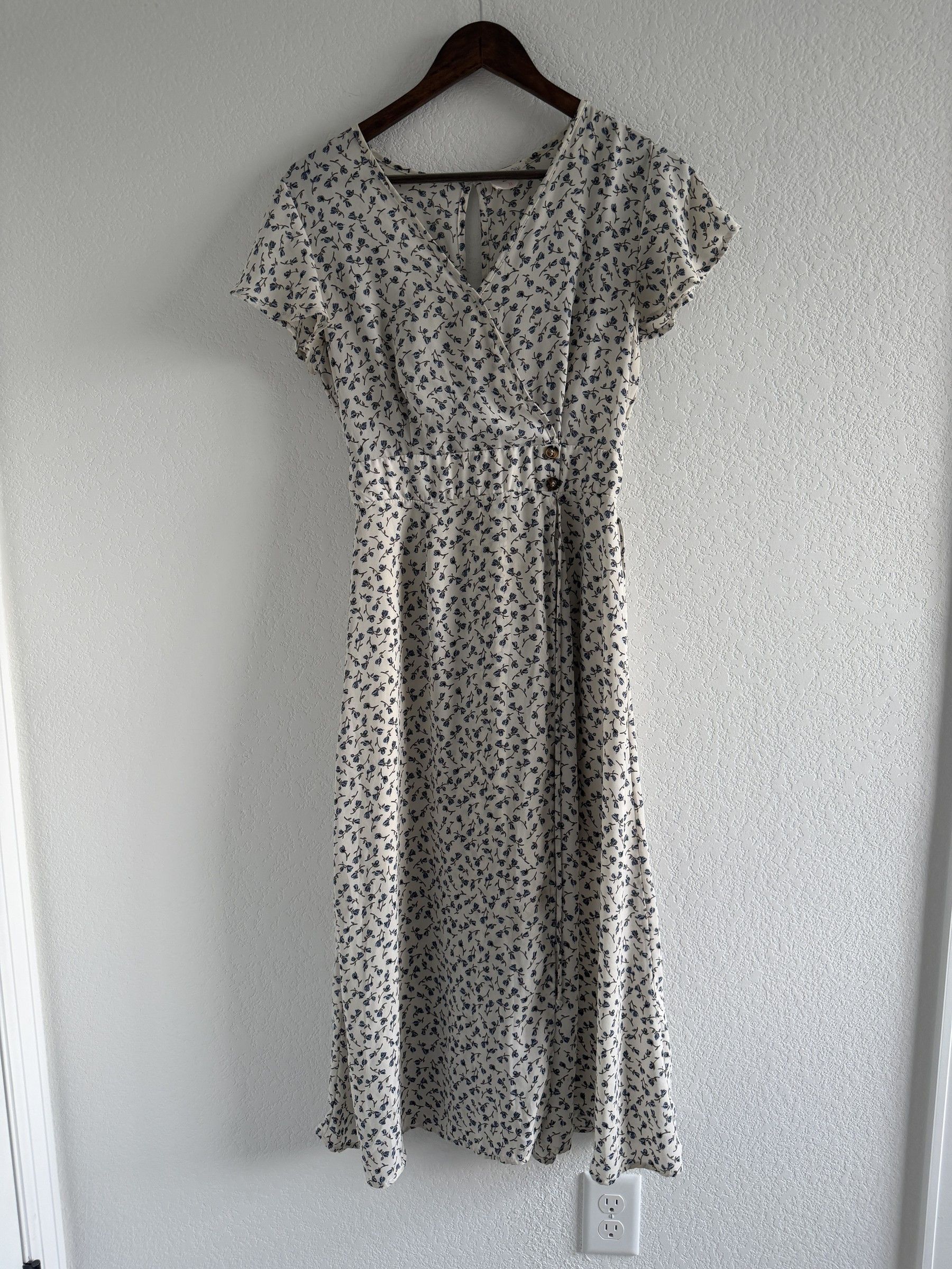 blue midi sweater dress Willow Contrast Stitch linen_clothes Color:crimson 30% Nylon Korean Black Dress l