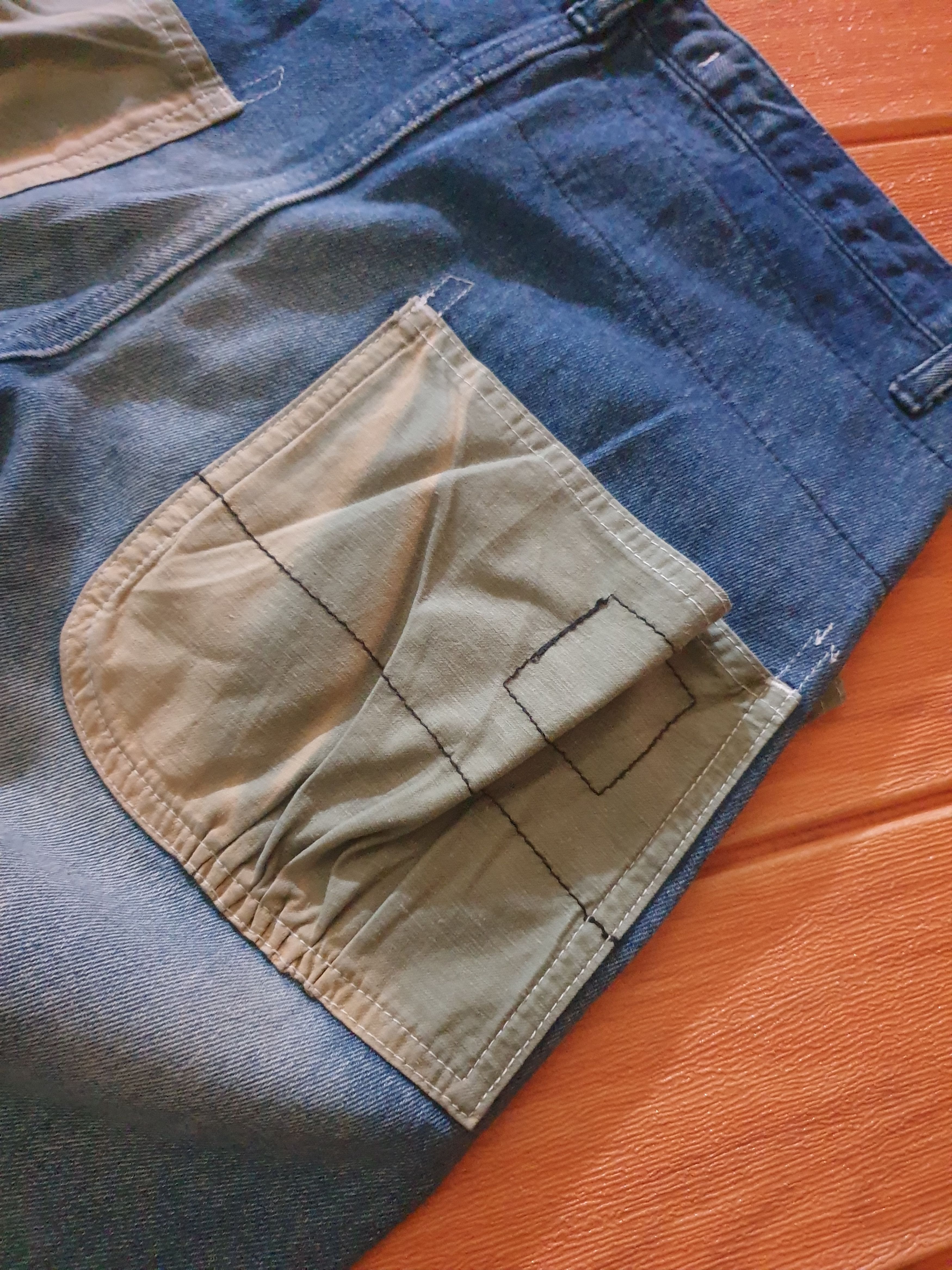 PPFM 💥Thrift standard USN denim pant Size US 29 - 8 Thumbnail