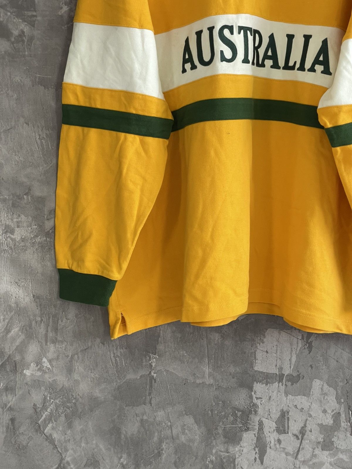 Vintage Vintage Australia Jersey Shirt Rugby Union Rare Y2K Drill Size US XXL / EU 58 / 5 - 6 Thumbnail