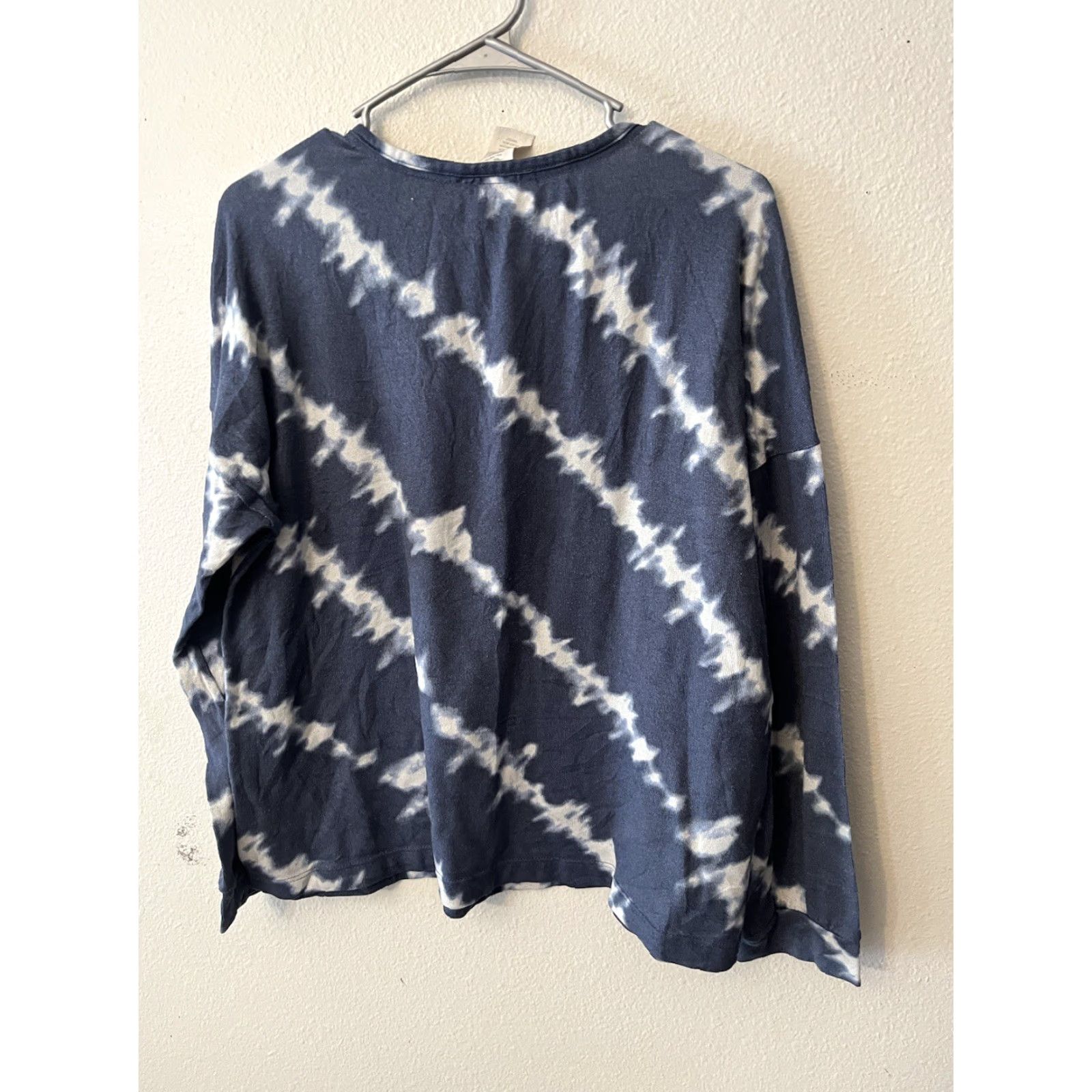 Lucky Brand Lucky Brand Sleep Shirt XL Blue Tie Dye Long Sleeve Women’s Size XL / US 12-14 / IT 48-50 - 2 Thumbnail
