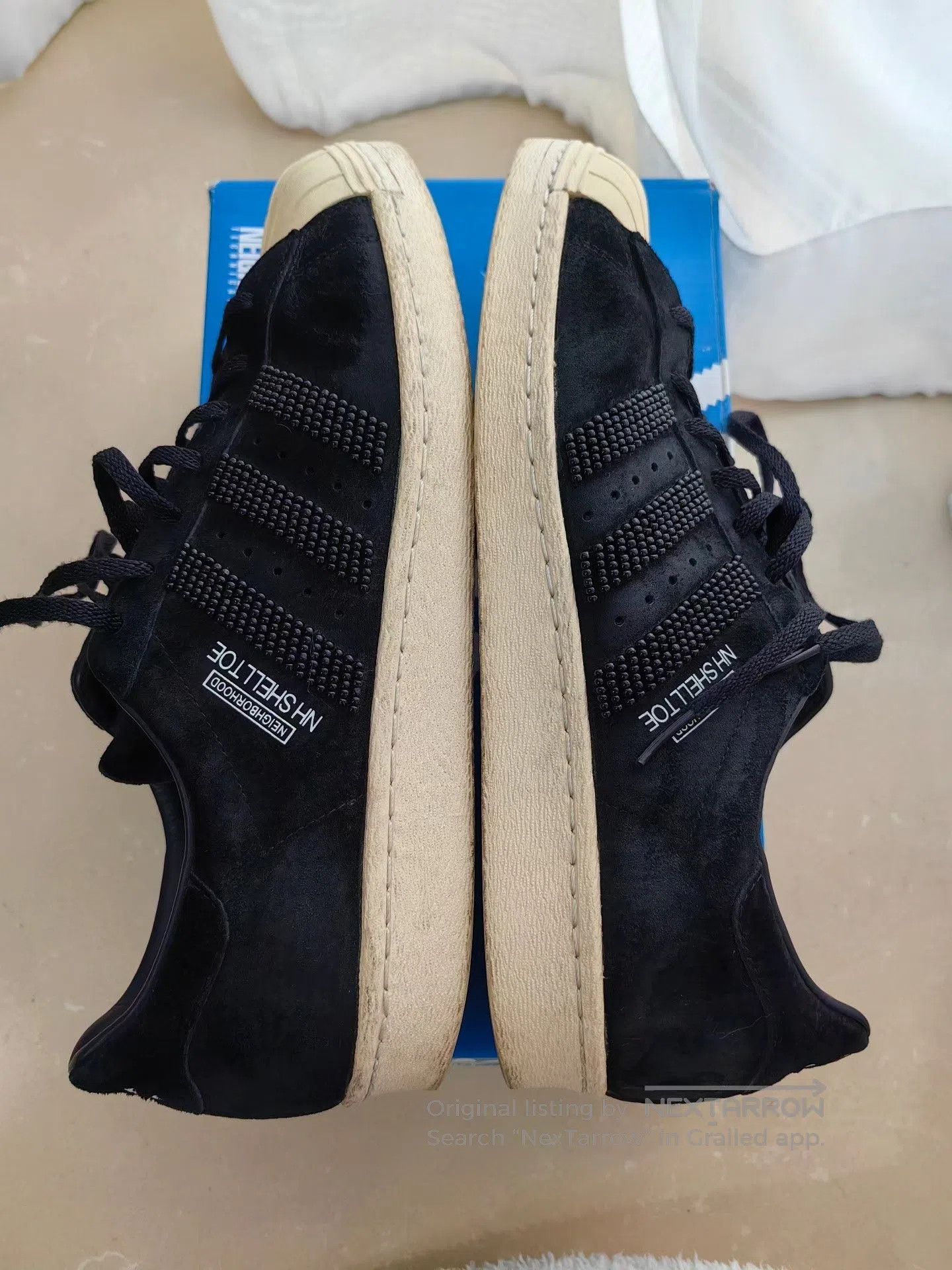 Adidas adidas Neighborhood NBHD Shell Toe. Size US 10 / EU 43 - 4 Thumbnail