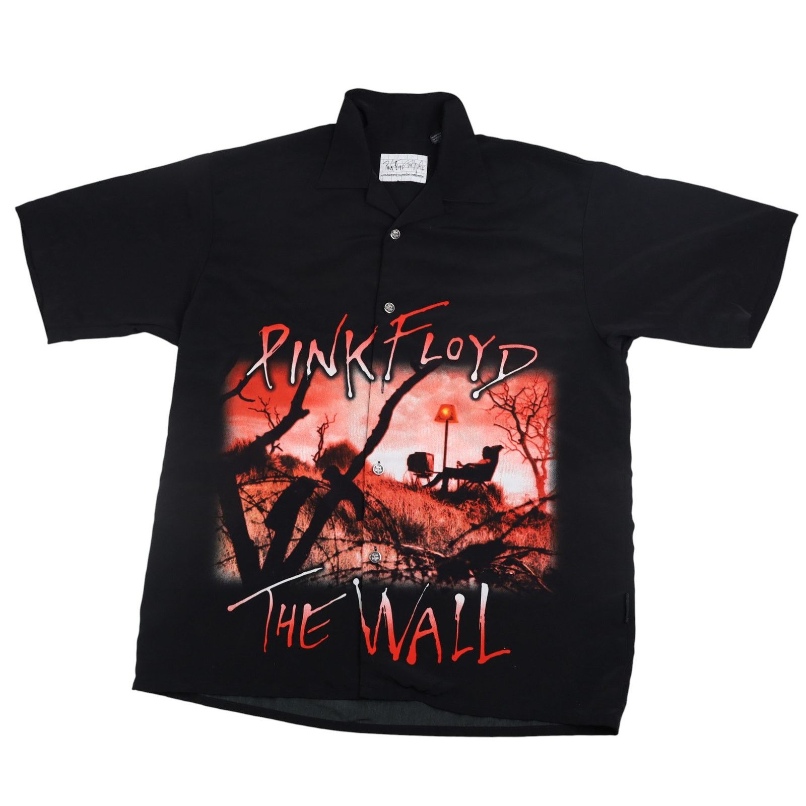 Dragonfly × Vintage Vintage Y2k Dragonfly Pink Floyd The Wall TV Button Up Shirt Size US XL / EU 56 / 4 - 1 Thumbnail
