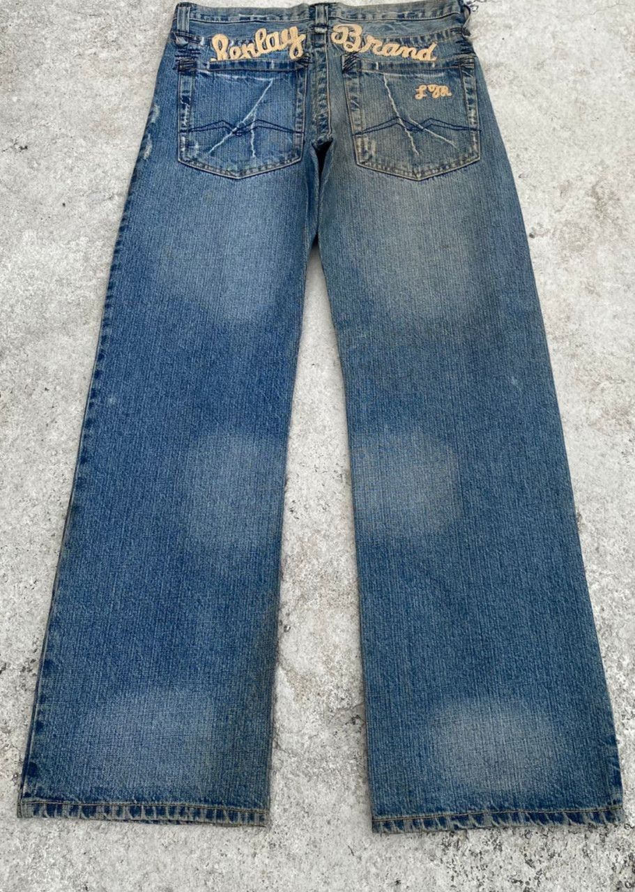 Replay Vintage Replay Brand Flared Denim Jeans Size US 33 - 3 Thumbnail