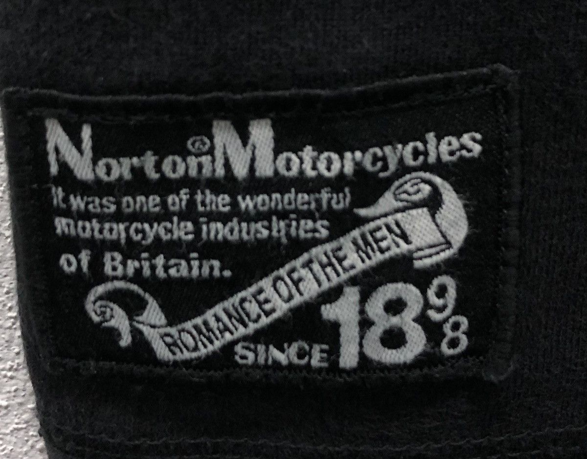 Norton Vintage Norton Motorcycles Romance Of The Men T-Shirt Size US M / EU 48-50 / 2 - 6 Thumbnail