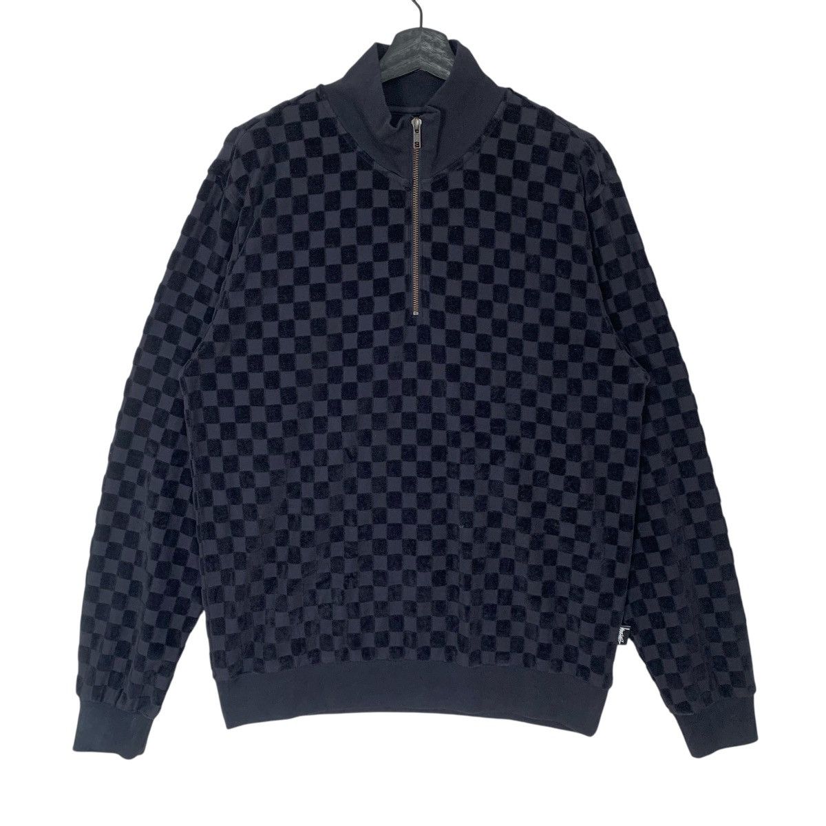 Japanese Brand Stussy American Brand StreetWear halfzipper Sweatshirt Size US S / EU 44-46 / 1 - 1 Thumbnail