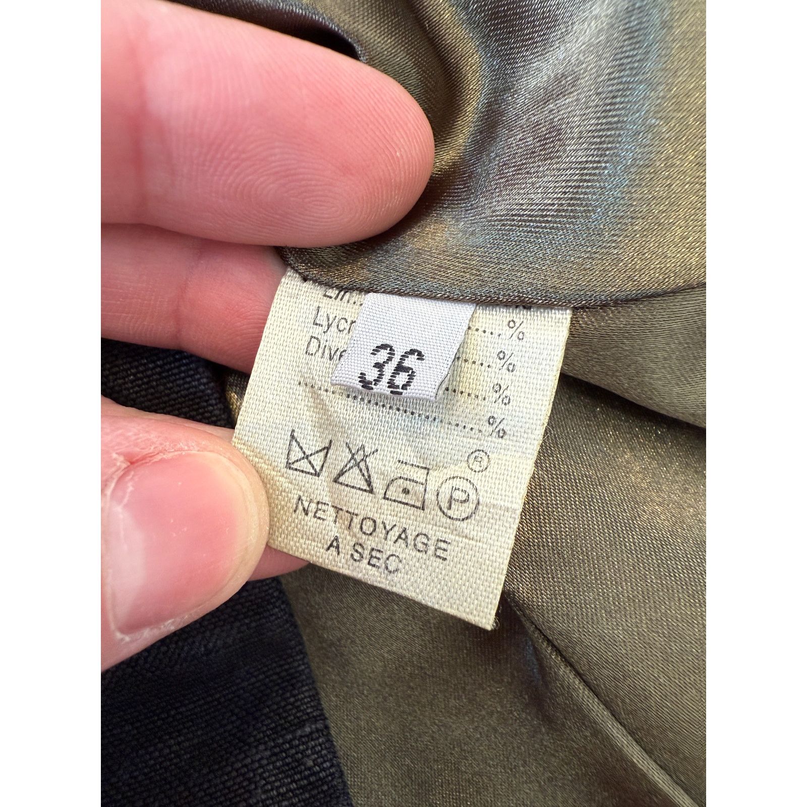 Vintage Vincent Jalbert Military Canvas Jacket Size XS / US 0-2 / IT 36-38 - 4 Thumbnail