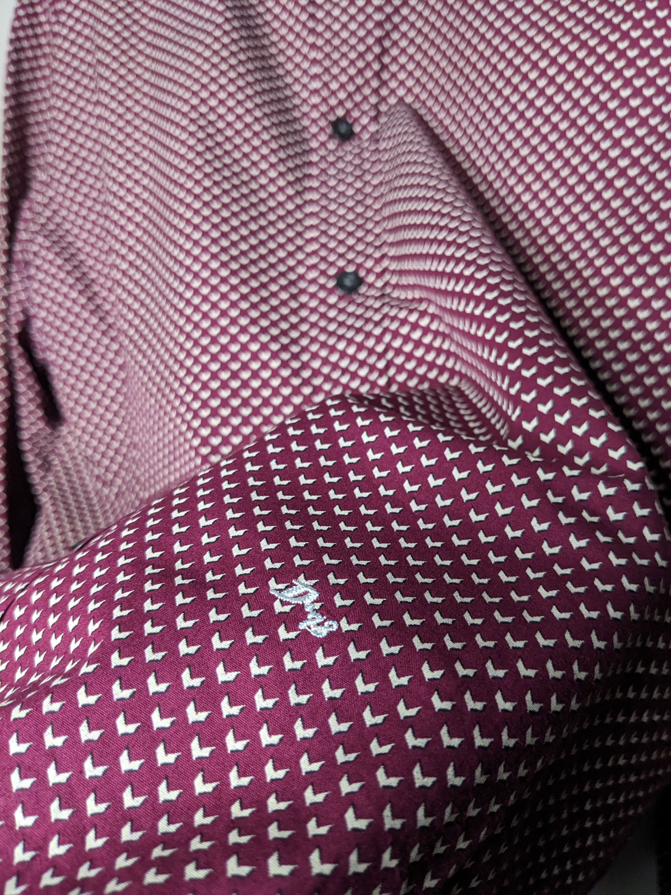 Diesel Diesel Button Up Shirt Mens Large Long Sleeve Geometric Y2K Size US L / EU 52-54 / 3 - 6 Thumbnail