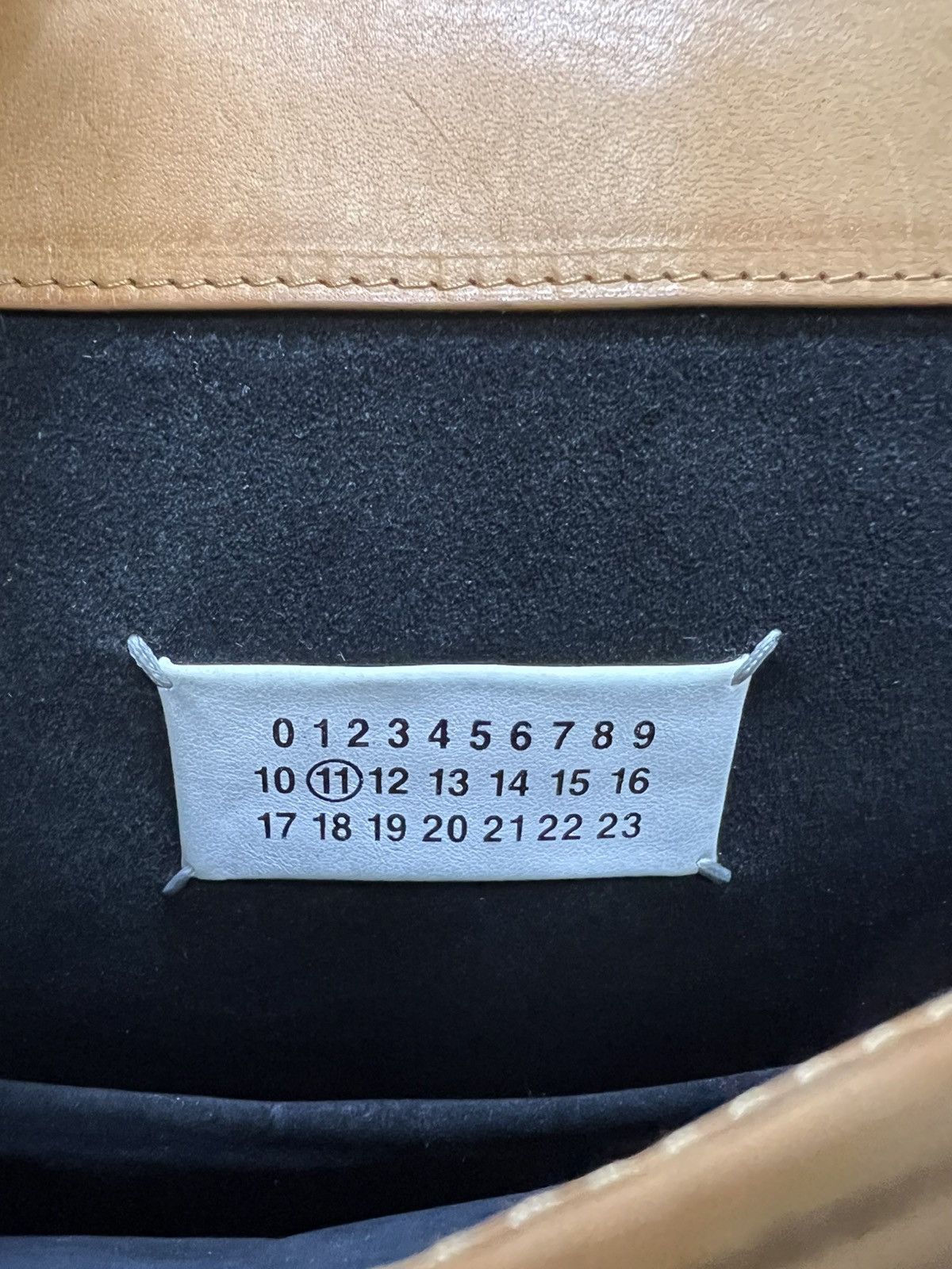 Maison Margiela Maison Margiela - A/W 15’ - Leather Flap Clutch Bag Size ONE SIZE - 18 Thumbnail