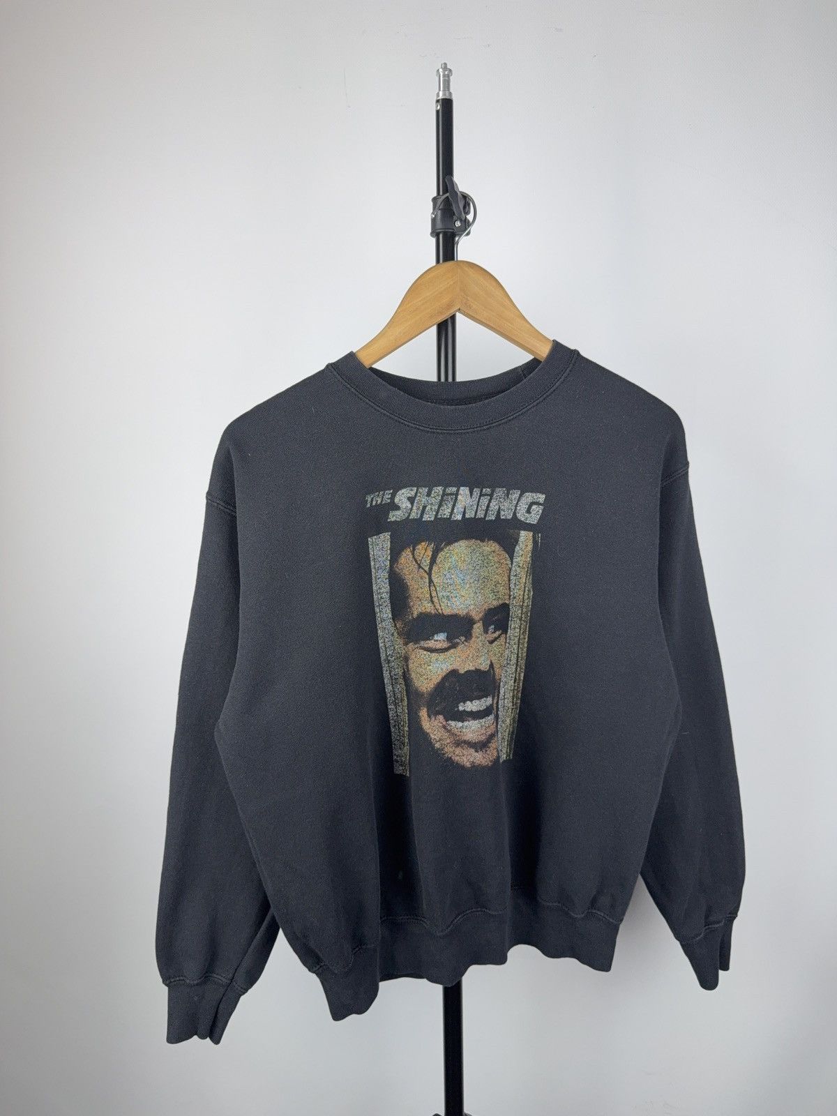 Vintage 00s The Shining Horror Movie Sweatshirt Jack Nicholson Black Size US S / EU 44-46 / 1 - 1 Thumbnail