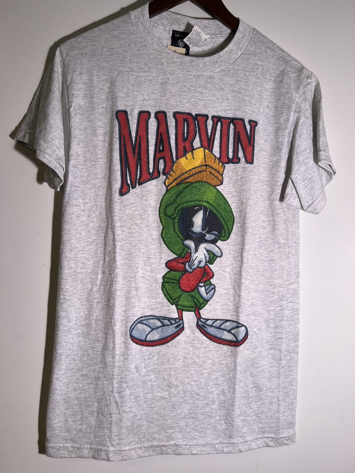 Vintage 90’s 2000’s Y2K VTG Vintage Marvin The Martian Retro T Shirt Size US S / EU 44-46 / 1 - 1 Thumbnail