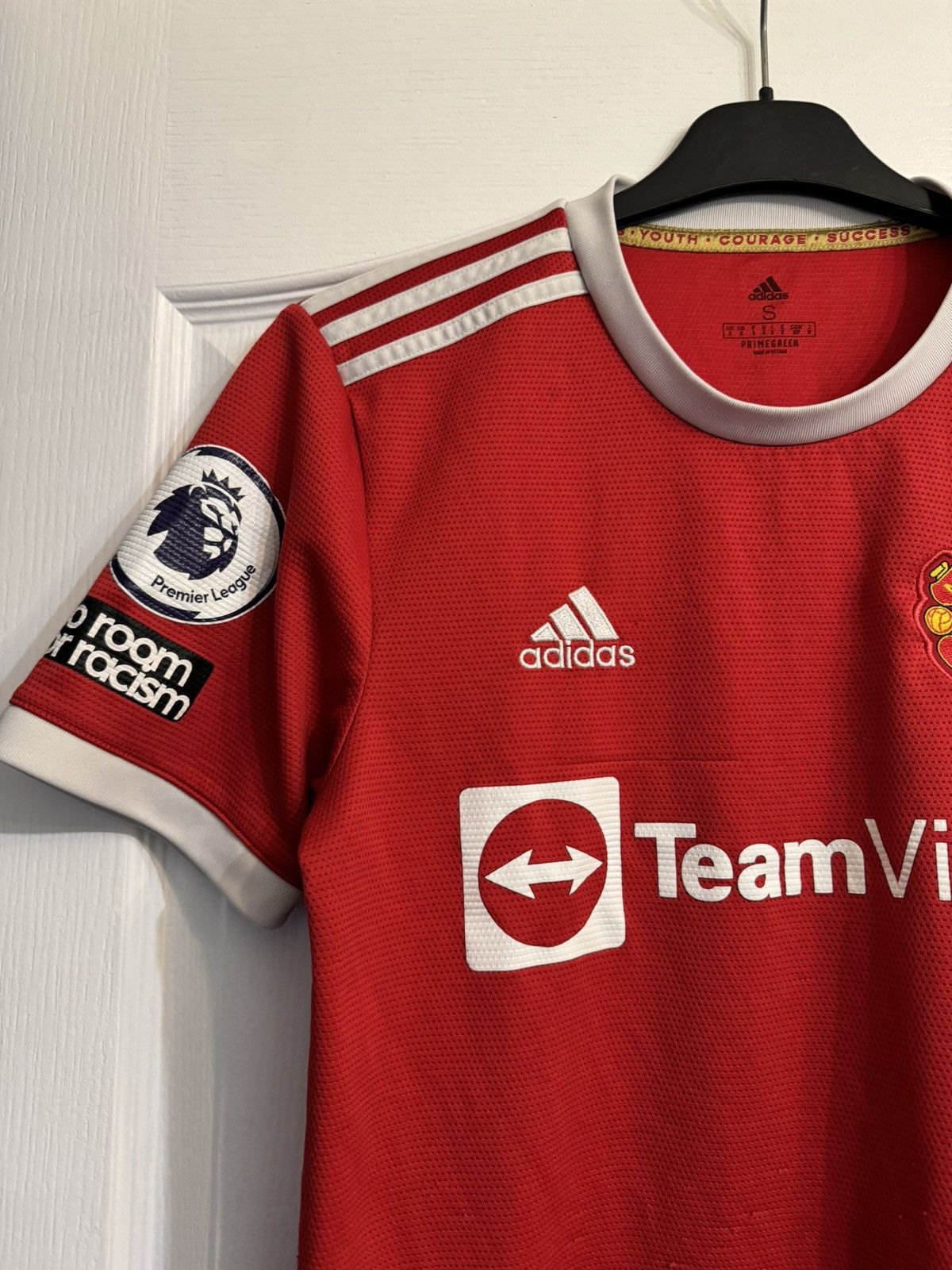 Adidas × Vintage RONALDO Manchester United 2021/22 Adidas Jersey Blockore S Size US S / EU 44-46 / 1 - 8 Thumbnail