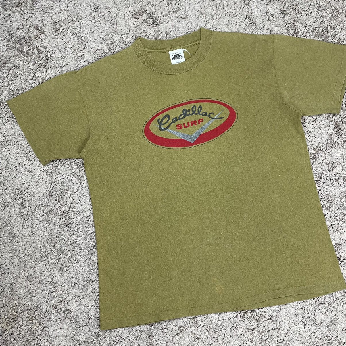 Vintage Vintage Cadillac Surf T-shirt Size US L / EU 52-54 / 3 - 3 Thumbnail