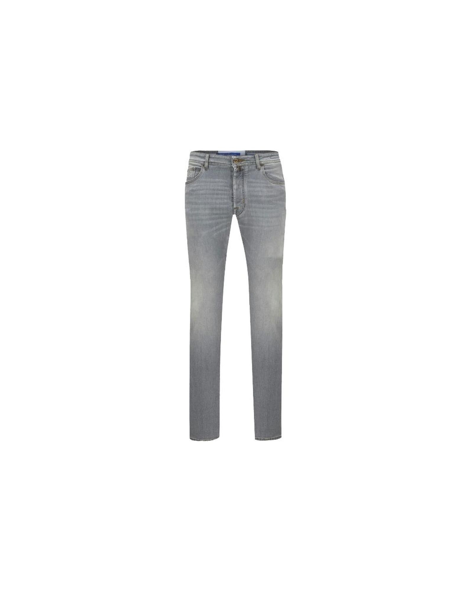 image of Jacob Cohen Stretch Cotton Slim Fit Jeans in Grey, Men's (Size 34)