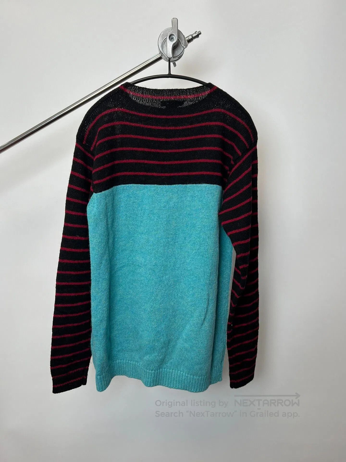 Prada Prada Striped Rabbit Wool Sweater. Size US M / EU 48-50 / 2 - 6 Thumbnail