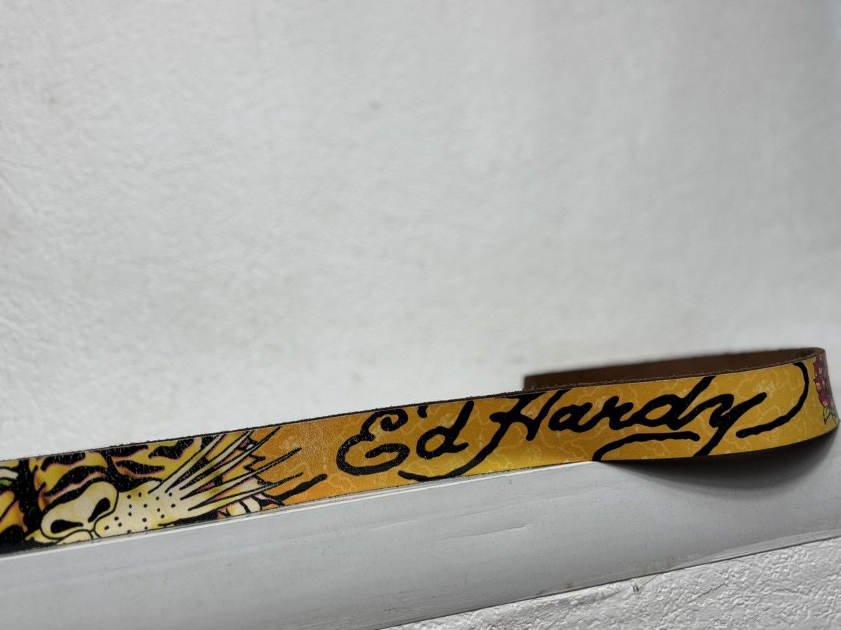 Ed Hardy Ed Hardy Tiger Vintage Hype Belt Size ONE SIZE - 4 Thumbnail