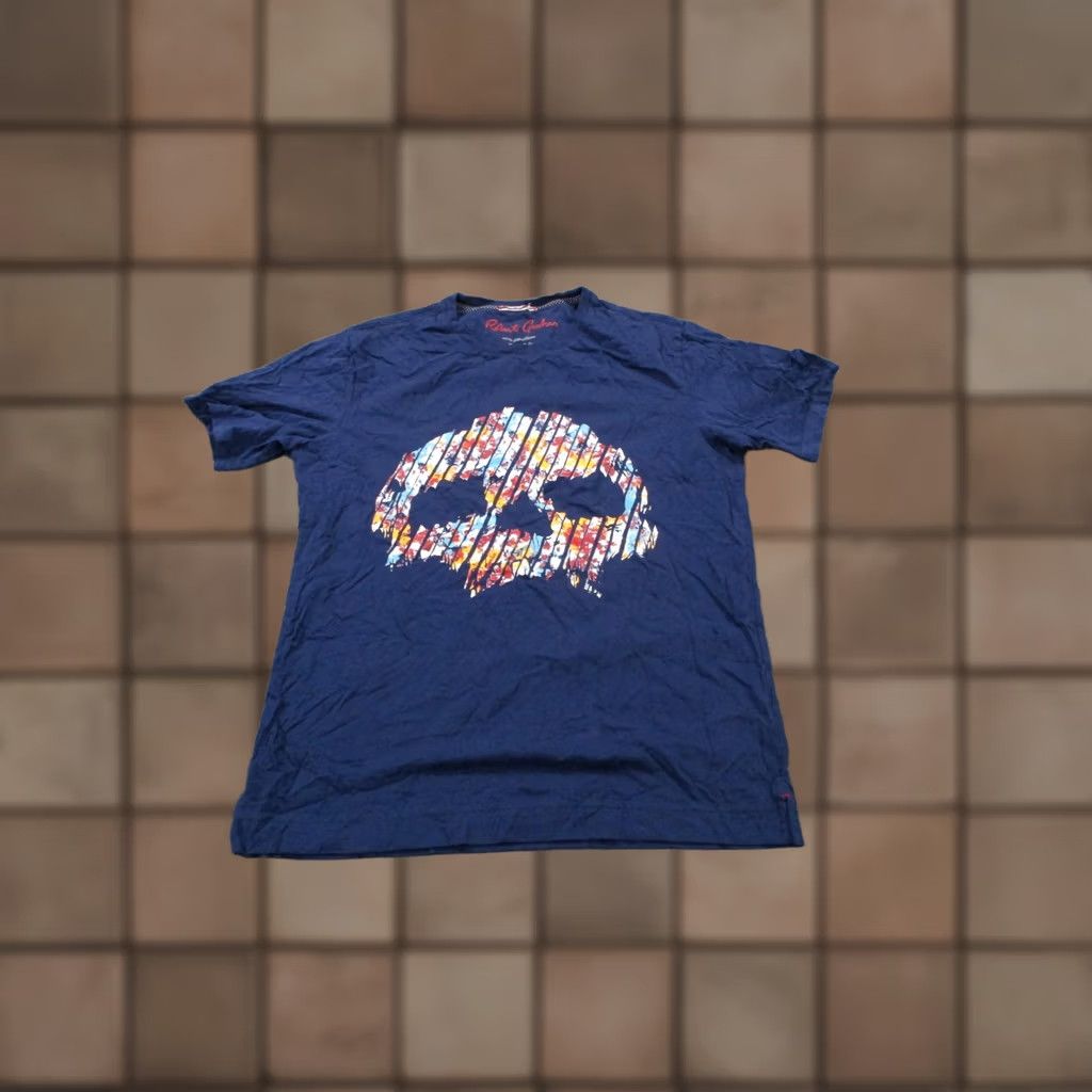 Robert Graham Robert Graham Shirt Mens S Blue Graphic Print Tee Casual Classic Fit Size US S / EU 44-46 / 1 - 1 Thumbnail