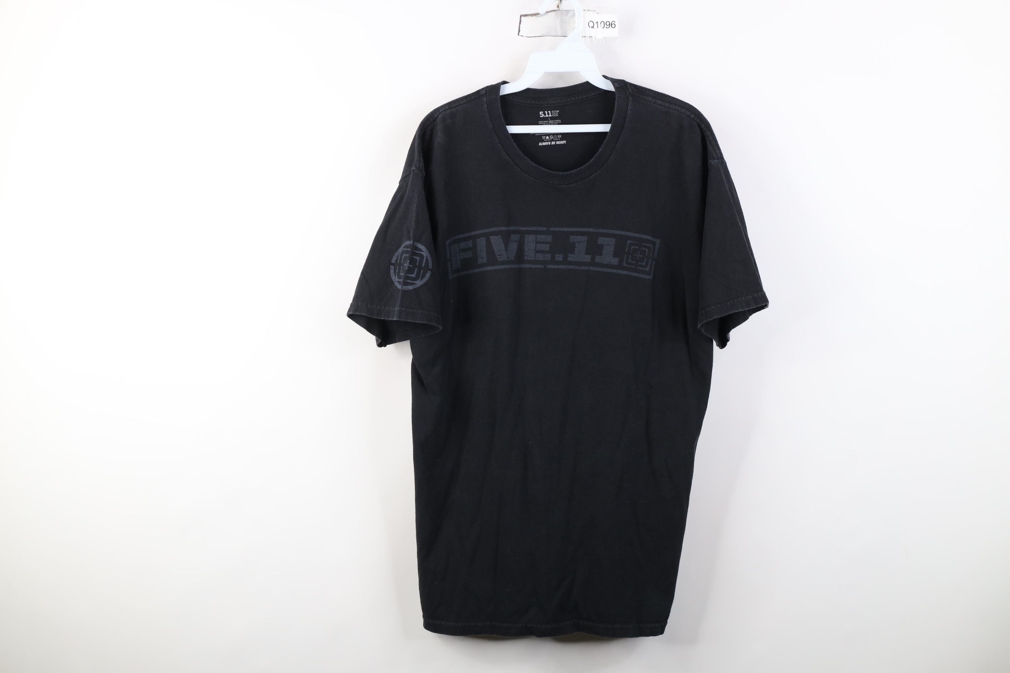 Vintage 5.11 Tactical Series Spell Out Stencil Short Sleeve T-Shirt Size US L / EU 52-54 / 3 - 1 Thumbnail