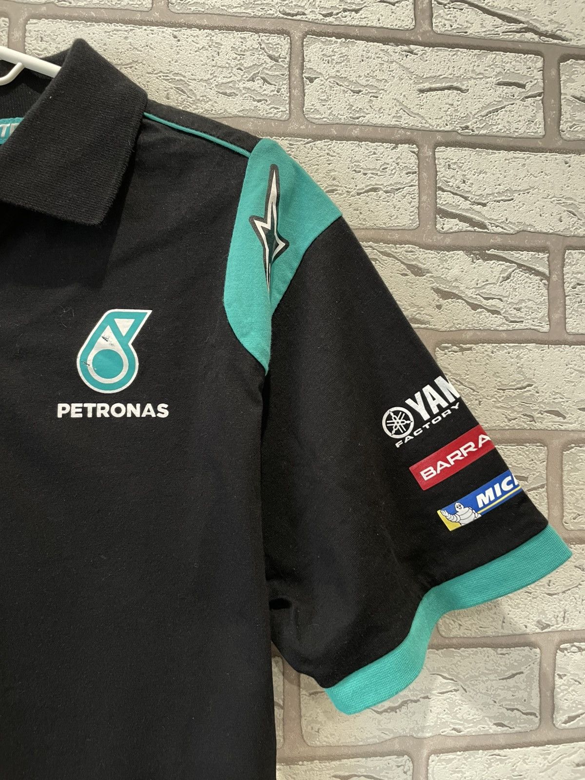 Formula 1 × Vintage Petronas Yamaha Alpinestars F1 Formula 1 Polo T-Shirt Tee Size US M / EU 48-50 / 2 - 6 Thumbnail