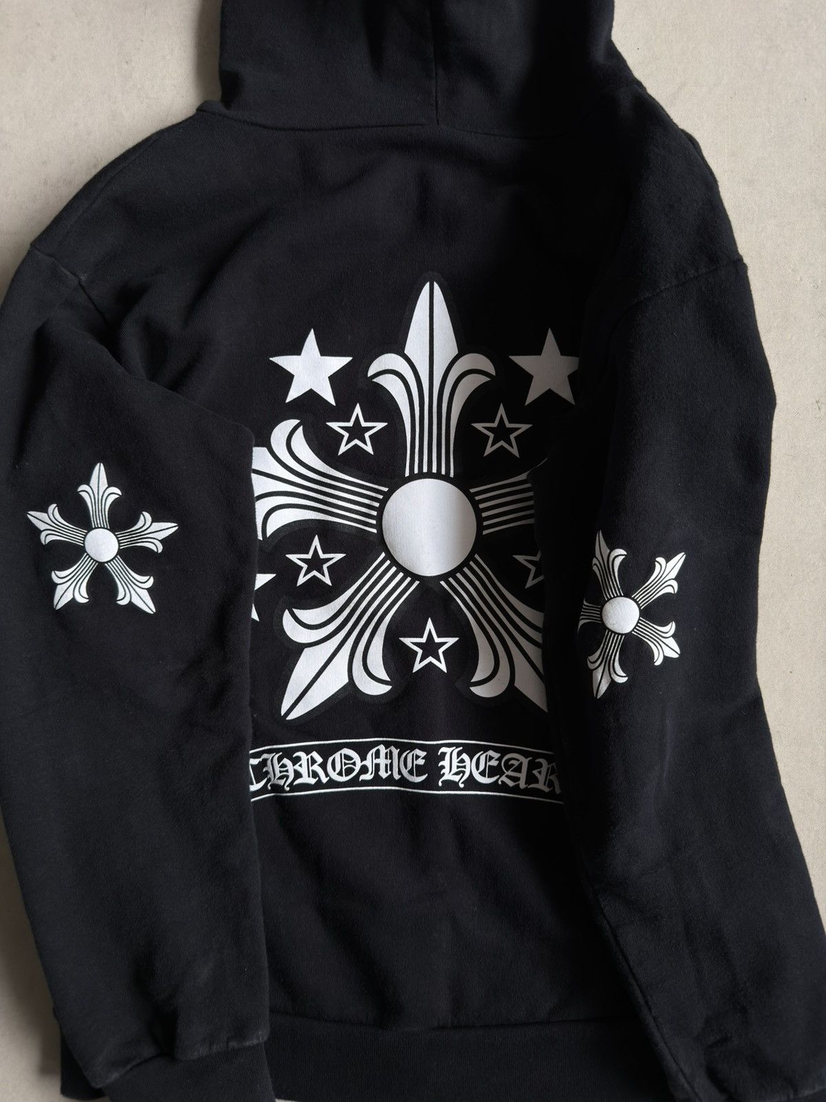 Chrome Hearts Chrome Hearts Hoodie Star printed Size US M / EU 48-50 / 2 - 7 Thumbnail