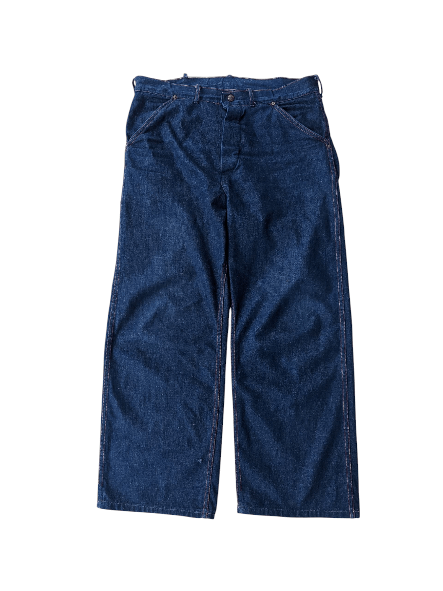 Vintage Vintage 40s wwii carpenter denim workwear Size US 36 / EU 52 - 1 Thumbnail
