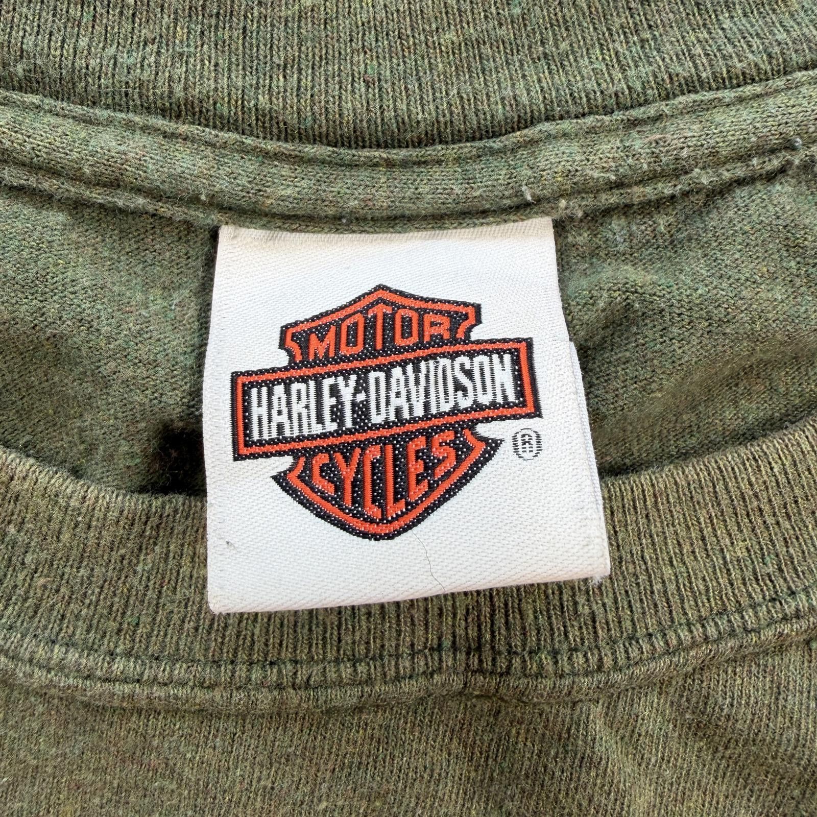 Harley Davidson Vintage Harley Davidson Gainesville Florida Dealer T Shirt Size US XL / EU 56 / 4 - 4 Thumbnail