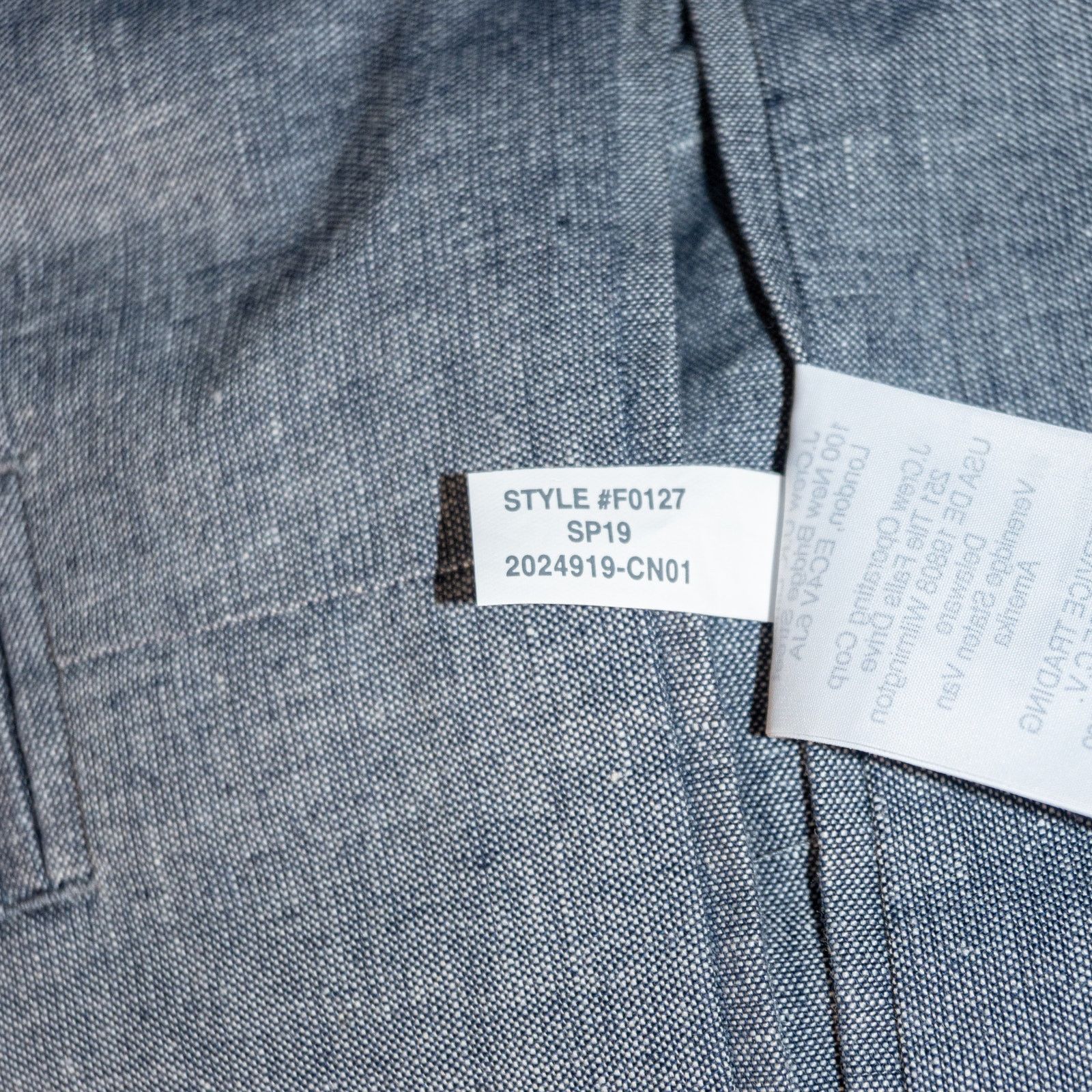 J.Crew J.Crew Ludlow Slim Unstructured suit Jacket Cotton-Linen Size 38R - 12 Thumbnail