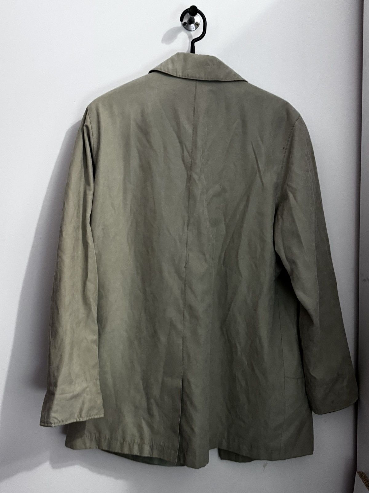 Other Krenzer Forest Green Trench Coat Double Breasted vintage Size XL / US 12-14 / IT 48-50 - 7 Thumbnail