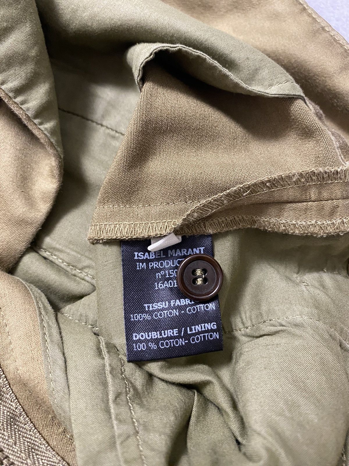 Isabel Marant Womens Isabel Marant Etoile Golden Pants Size 36 Size 25" / US 0 / IT 36 - 8 Thumbnail