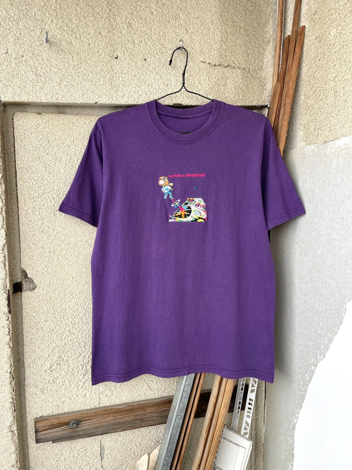 Band Tees Collection 26 Glasgow Kanye Graduation Embroidered T-Shirt Size US L / EU 52-54 / 3 - 2 Thumbnail