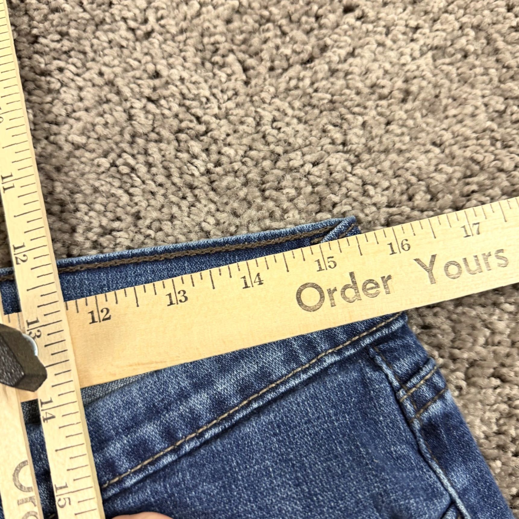 Levi's Levi's Jeans 524 Bootcut Denim 30x31 Women Regular Stretch Dark Wash Blue 13L Size 34" / US 12 / IT 48 - 5 Thumbnail