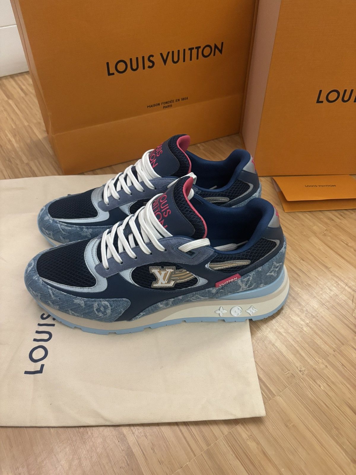 Louis Vuitton Louis Vuitton Run Away Sneaker Limited edition 8.5 US EU 42 Size US 8.5 / EU 41-42 - 3 Thumbnail